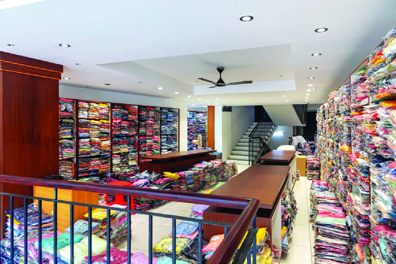 First floor bottoms section, Anjali showroom