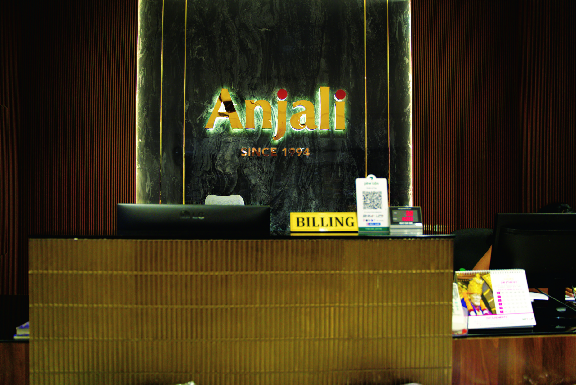 Retailers shopping at Anjali showroom
